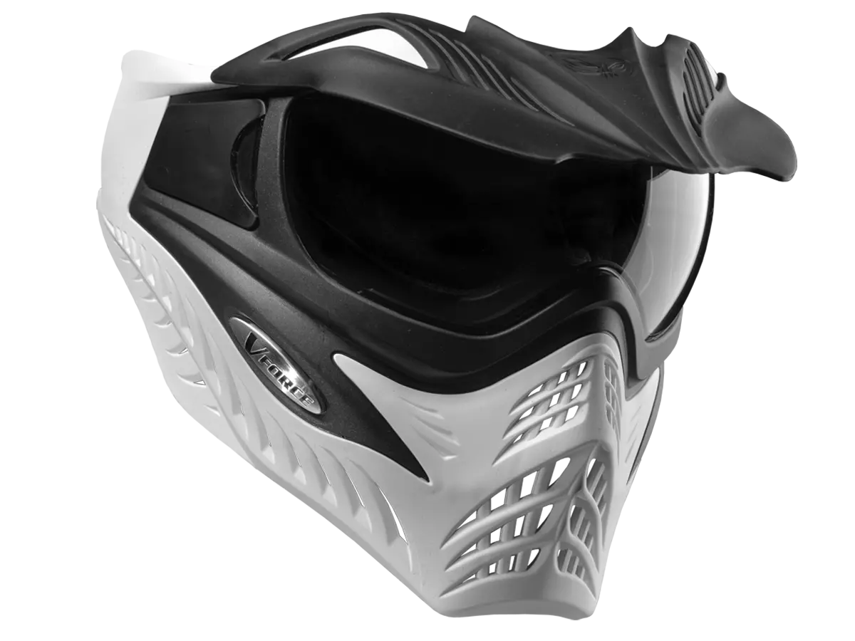 V-Force Grill Paintball Mask - White 1