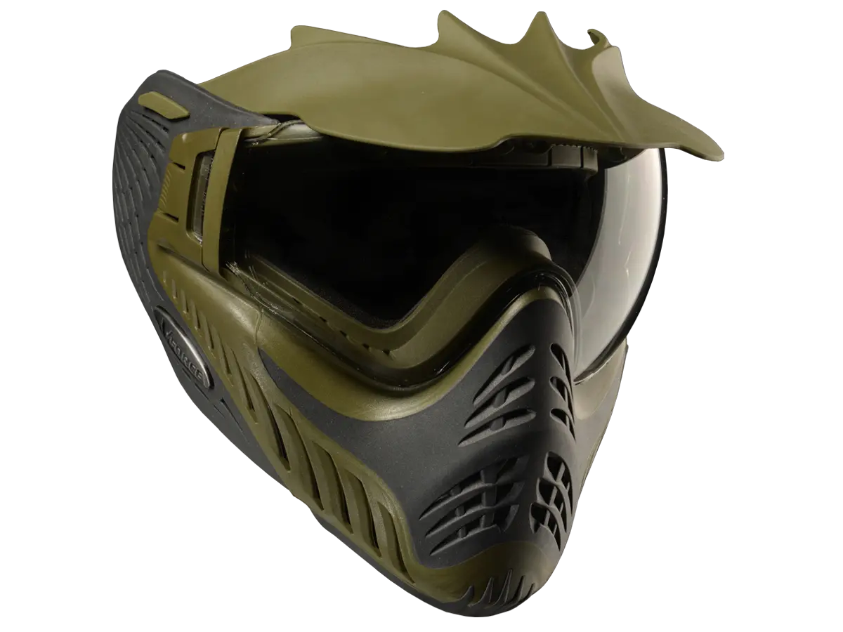 V-Force Profiler Paintball Mask - Reverse Olive 1