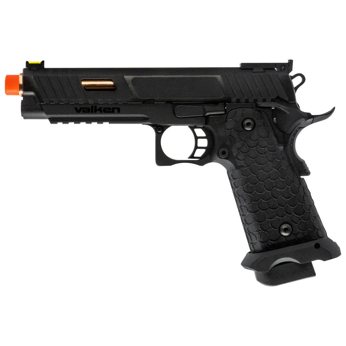 Valken By Hicapa Co2 Blowback Airsoft Pistol - Black 1