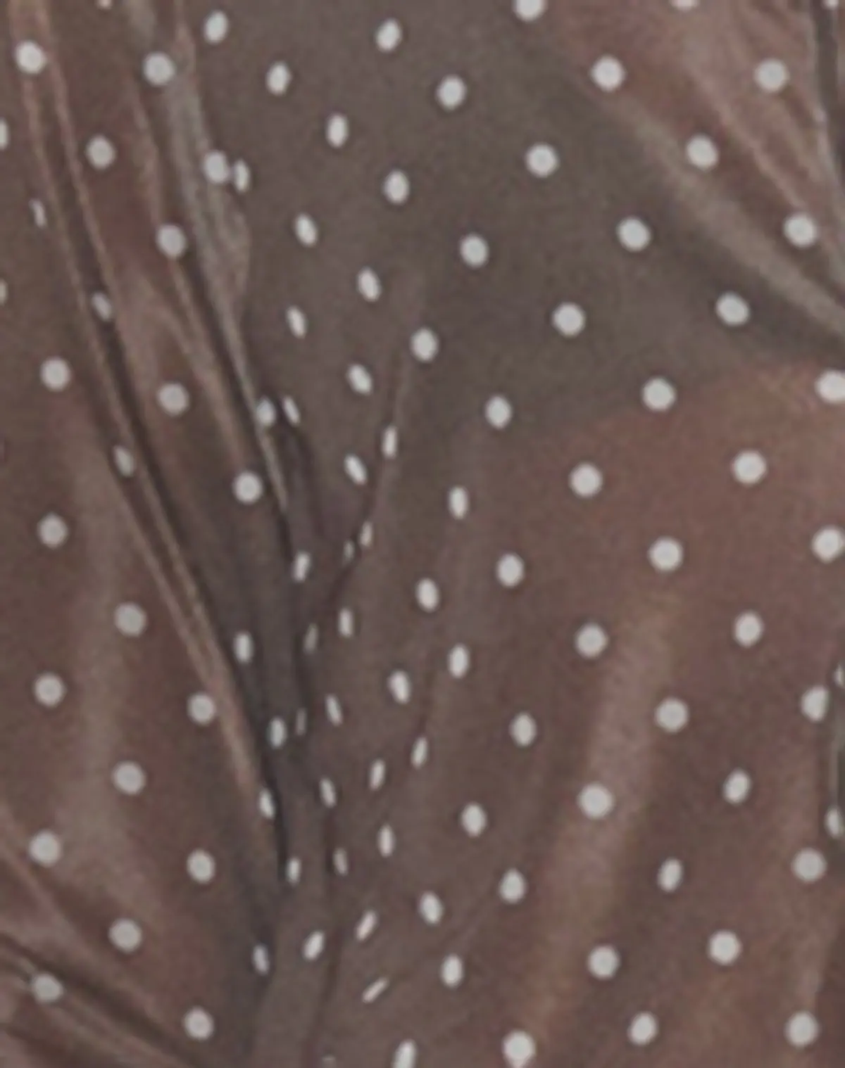 Araceli Tie Front Top In Basic Polka Brown 6