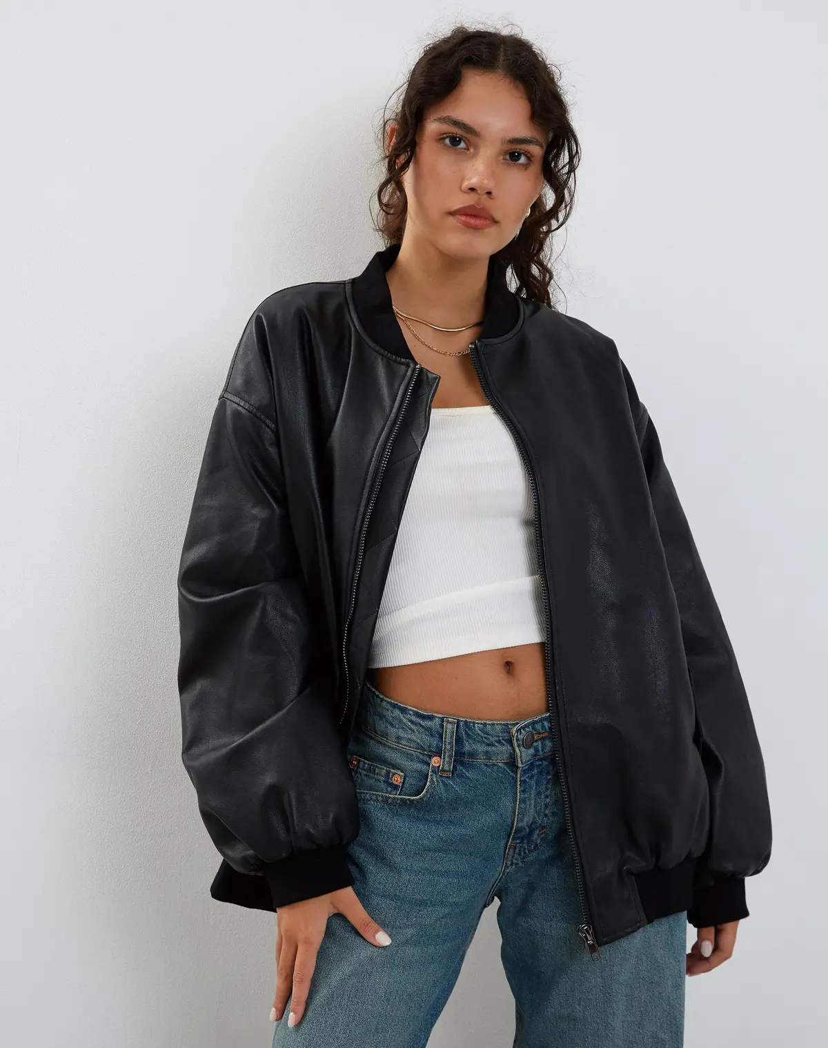 Benta Jacket In Pu Black 1
