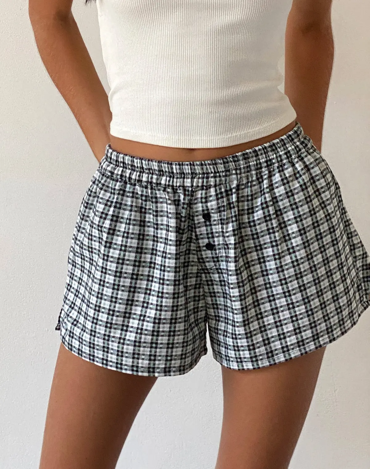 Laboxe Brief Shorts In Brandy Check 1