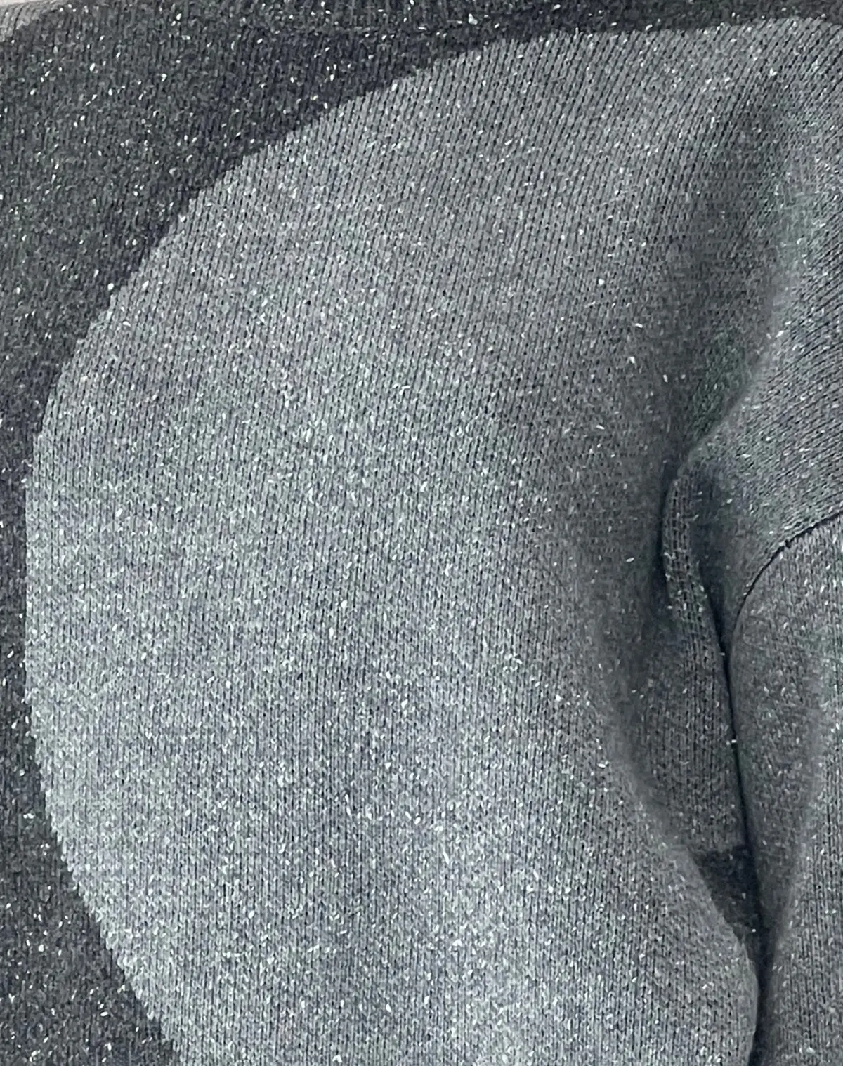 Namari Jumper In Black And Charcoal Mix Knit 6