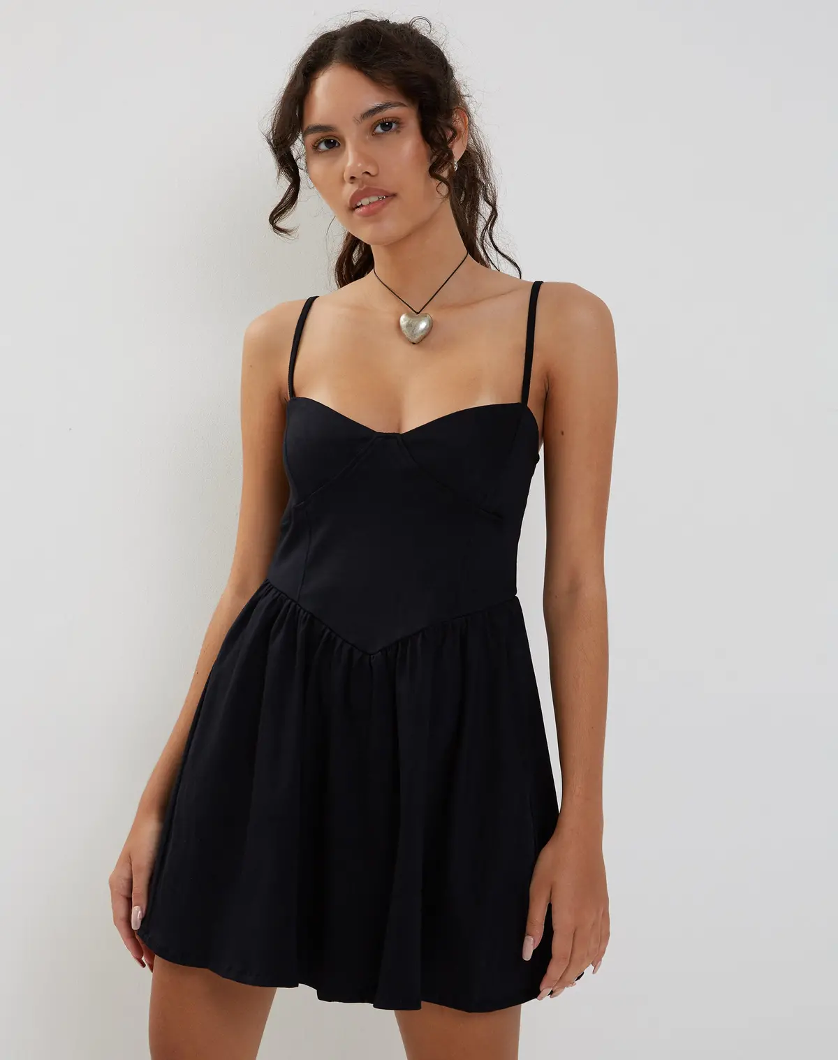 Nanisa Mini Dress In Black 1